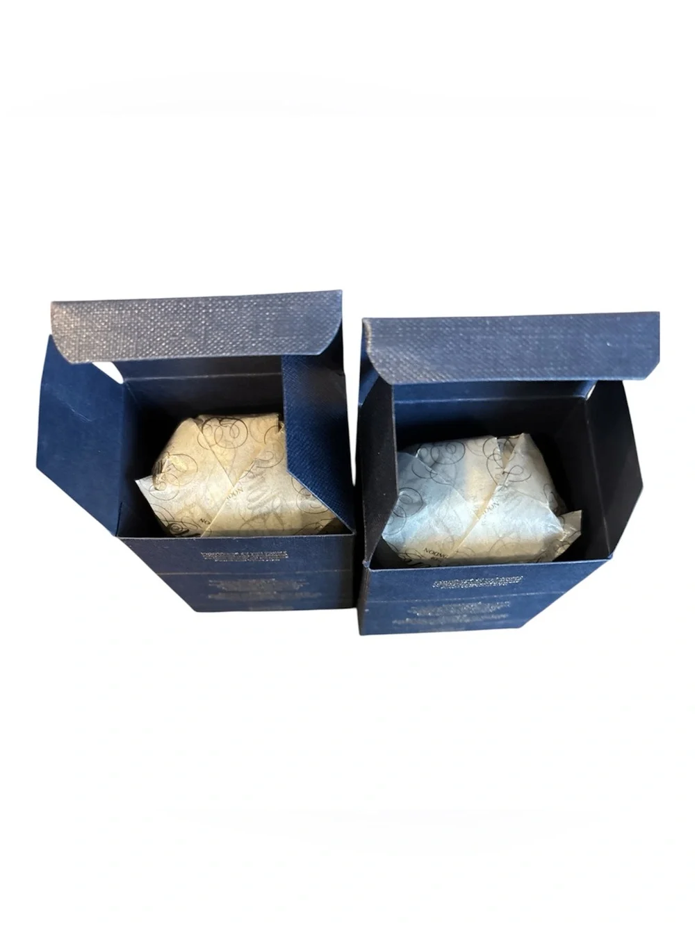 2 - Floris Edwardian Bouquet Bath Soap 5.28 Oz Each Beige Floral Tallow Luxury
